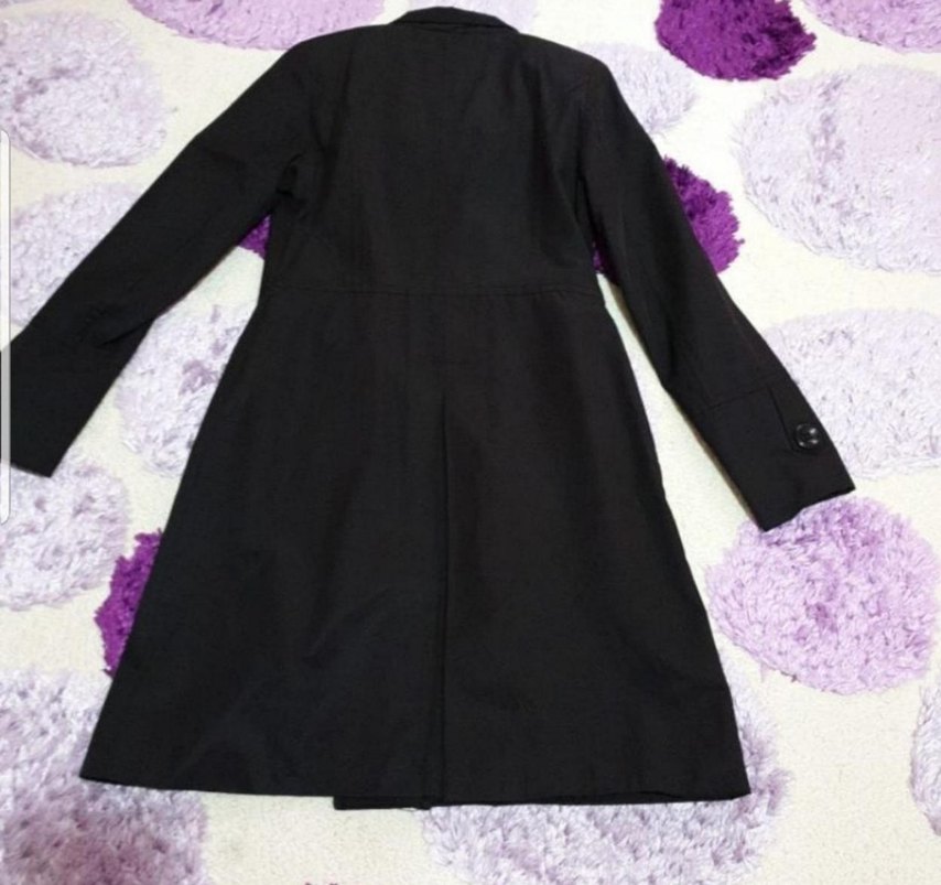 Kadın  Uzun Trençkot - Görsel 3