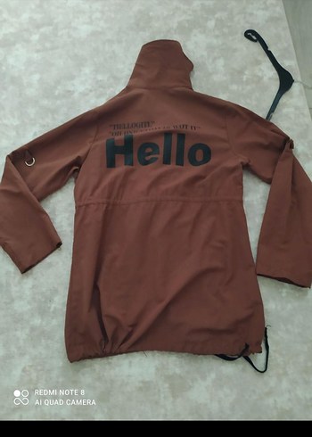 Kahverengi Kemerli Midi Kadın Ceket - Görsel 4