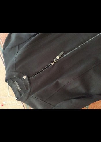 Siyah Uzun trençkot Kabanı - Görsel 6