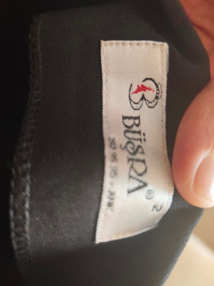 Uzun Kollu Siyah Gotik Bluz - Görsel 5