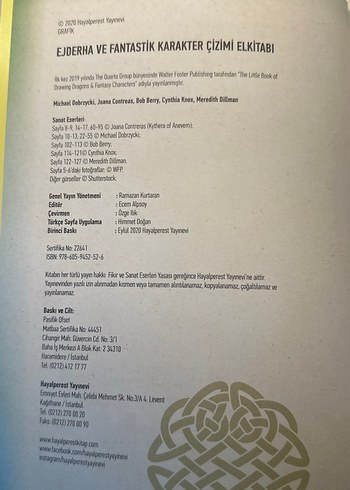 Ejderha ve Fantastik Karakter Çizimi Elkitabı - Görsel 3