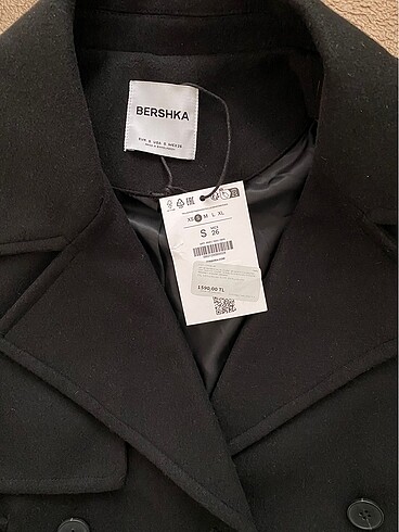Bershka Kısa kaban