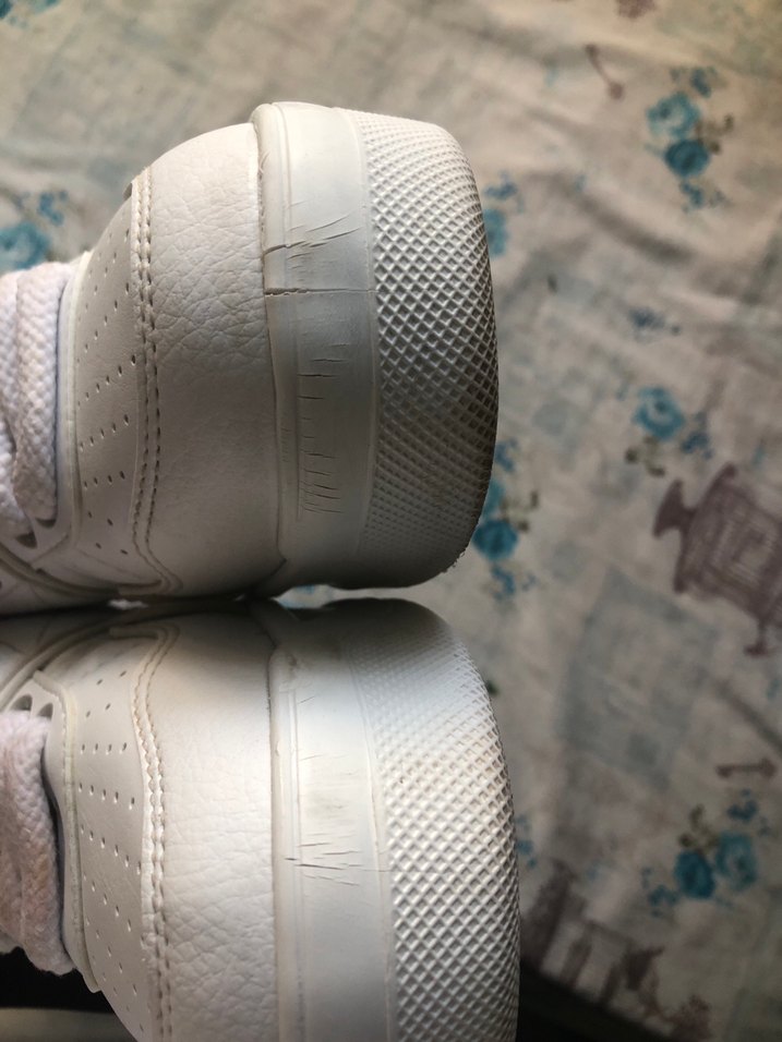 Kadın Beyaz Bağcıklı Spor Ayakkabı - Görsel 4