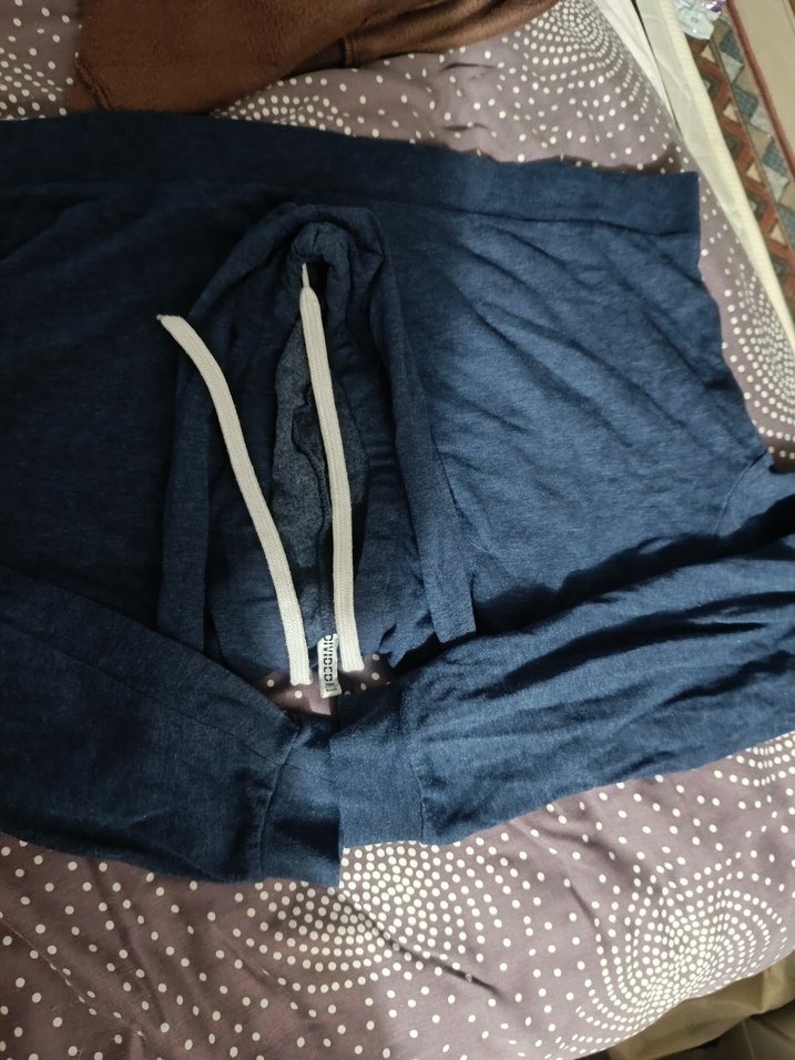 Lacivert Kapüşonlu sweatshirt - Görsel 2