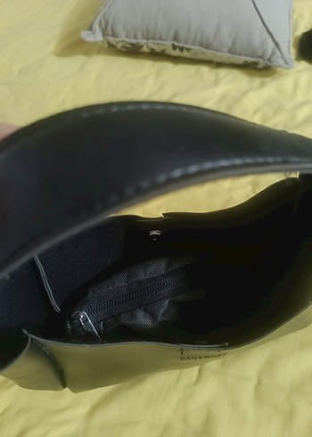 Siyah Deri  Kadın Çanta - Görsel 4