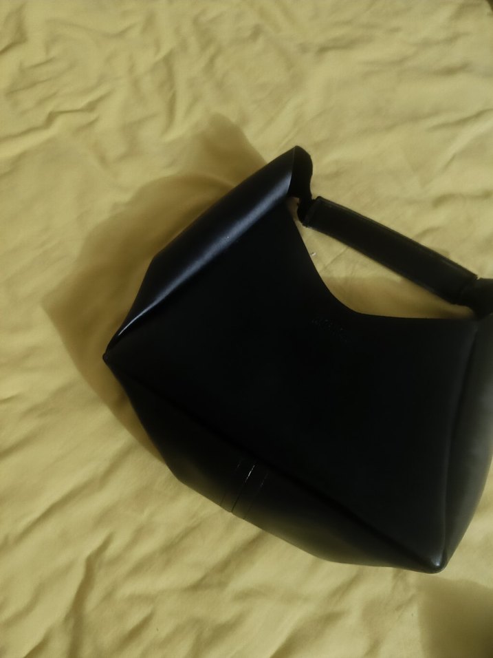 Siyah Deri  Kadın Çanta - Görsel 3