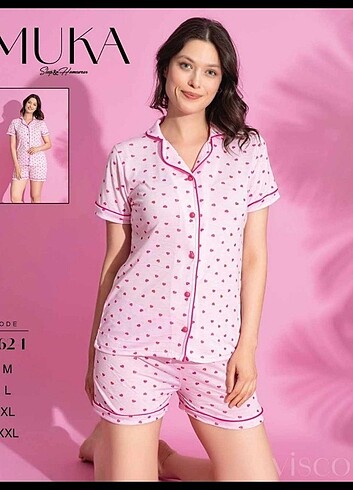 Penye Şortlu pijama takımı ????