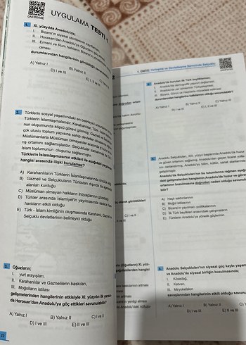 Okyanus 10. Sınıf Tarih Soru Bankası - Görsel 7