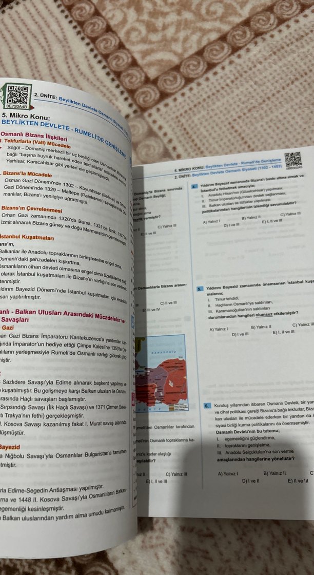 Okyanus 10. Sınıf Tarih Soru Bankası - Görsel 3