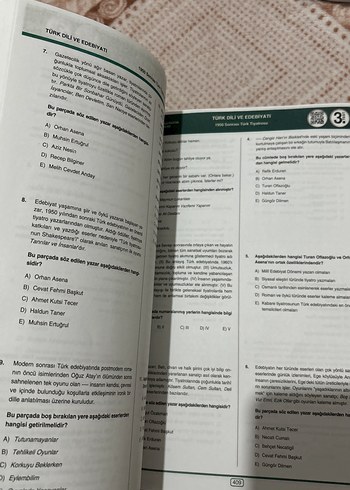 Ayt edebiyat kamp kitabı +Türk dili 9.sınıf+Dört Dörtlük - Görsel 20