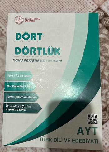 Ayt edebiyat kamp kitabı +Türk dili 9.sınıf+Dört Dörtlük - Görsel 15
