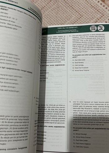Ayt edebiyat kamp kitabı +Türk dili 9.sınıf+Dört Dörtlük - Görsel 17