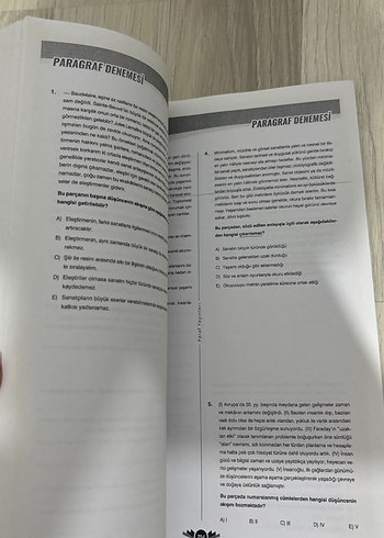 TYT IQ Paragraf Soru Kitapçığı - Görsel 2