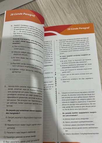 TYT IQ Paragraf Soru Kitapçığı - Görsel 12