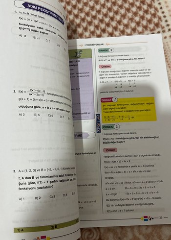 Fonksiyonlar Soru Bankası APOTEMİ - Görsel 6