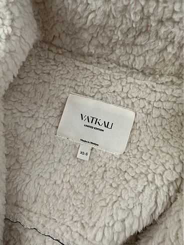 s Beden Vatkalı Oversize Ceket