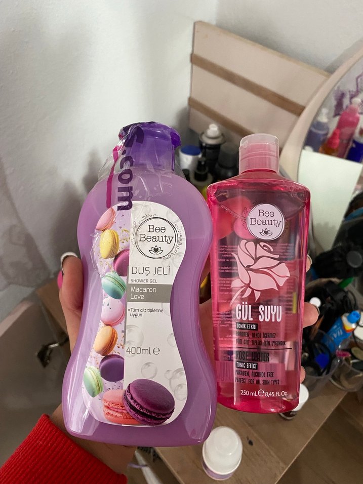 Bee Beauty Macaron Love Duş Jeli ve Gül Suyu - Görsel 2
