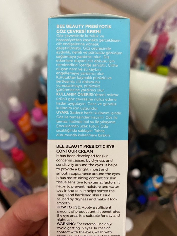 Tatlı Badem Yağı & Prebiotic Göz Kremi - Görsel 3