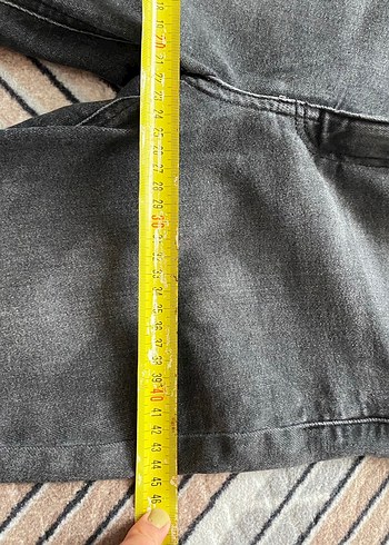 Gri Regular Fit Kadın Kot Pantolon - Görsel 3