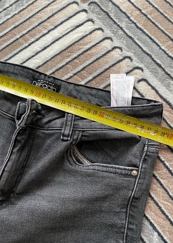 Gri Regular Fit Kadın Kot Pantolon - Görsel 2