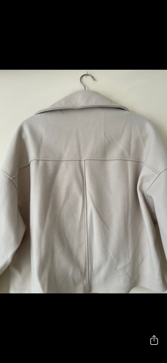 Bej Mini Kadın Düğmeli Ceket - Görsel 2