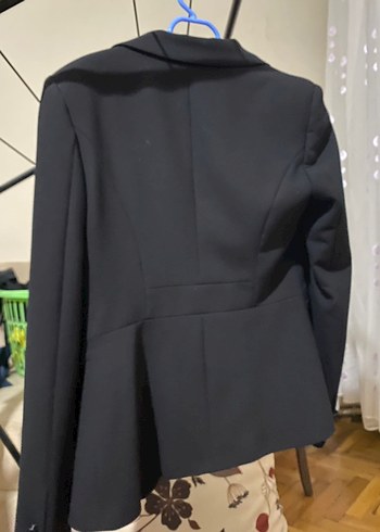 xs Beden siyah Renk Siyah Kadın Düğmeli Blazer Ceket