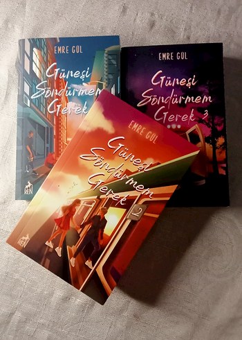 Emre Göl - Güneşi Söndürmem Gerek 3 Kitap Seti cep boy kutulu - Görsel 2