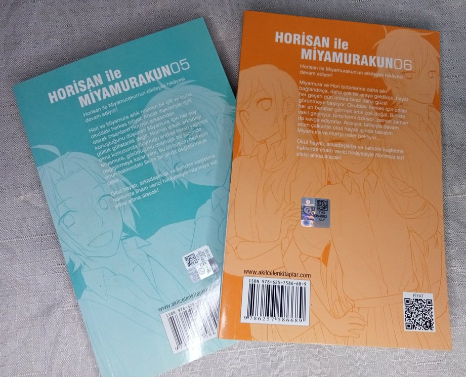 Horimiya Cilt 5 ve 6 Manga Seti - Görsel 2