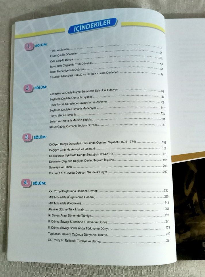 TYT Tarih Soru Bankası - Aydın Yayınları - Görsel 2