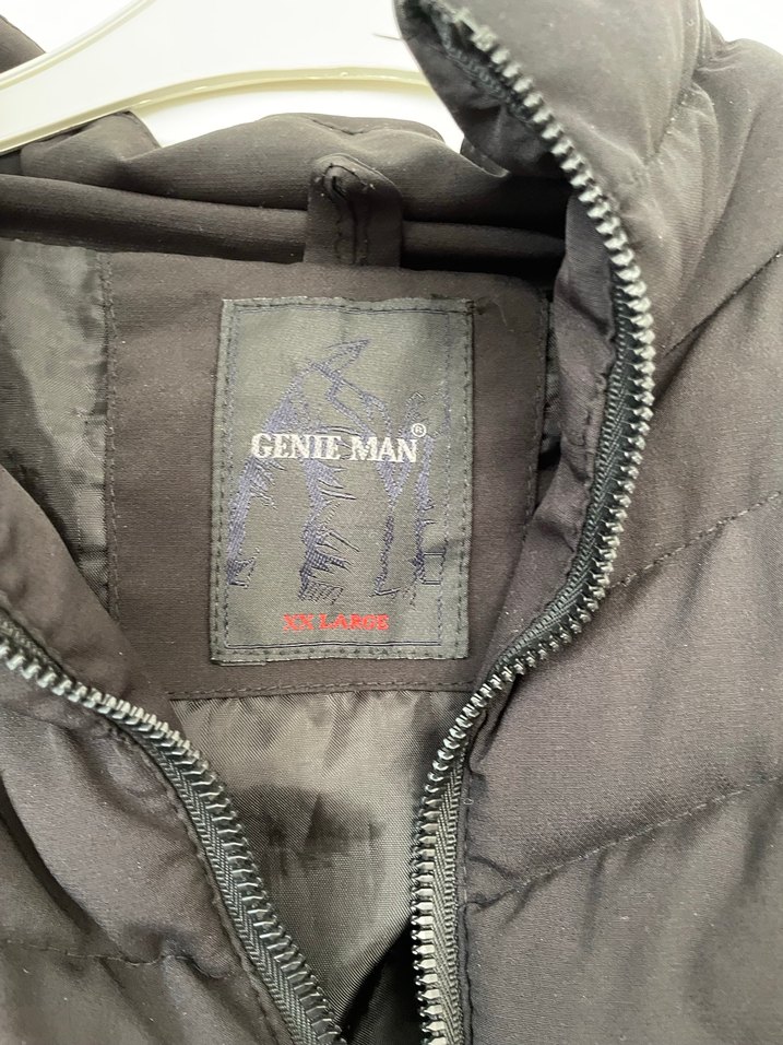 Siyah Fermuarlı Erkek Mont - Görsel 3