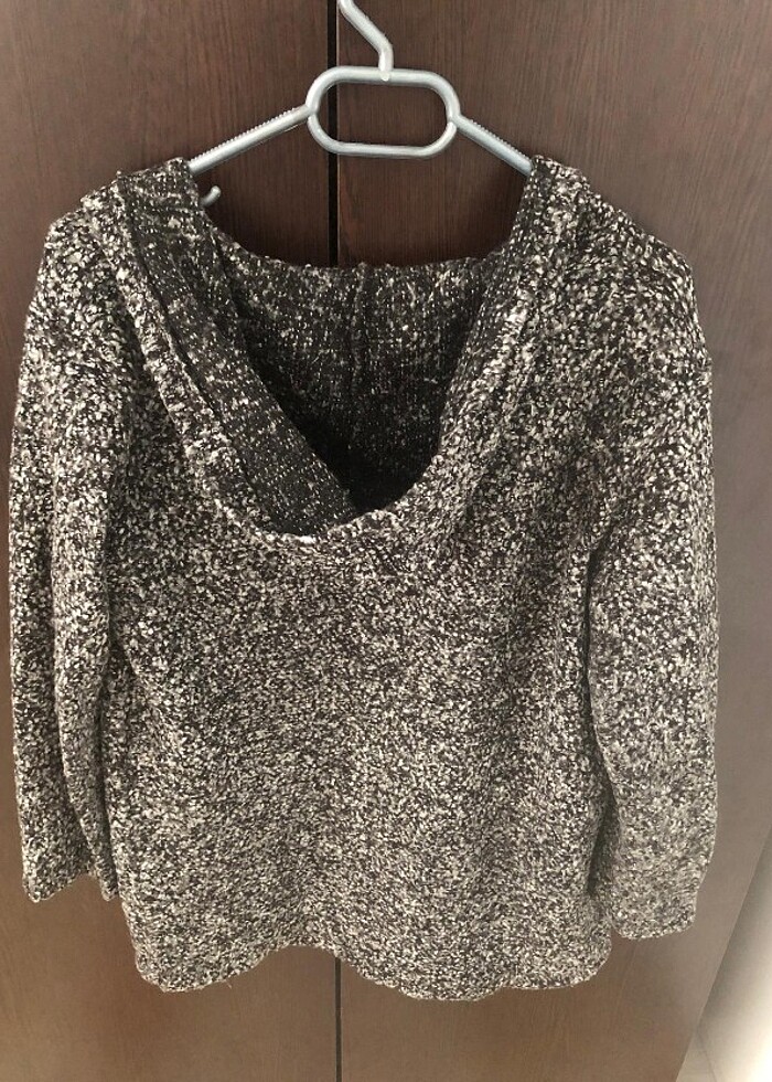 Gri kırçıllı ceket - Görsel 2