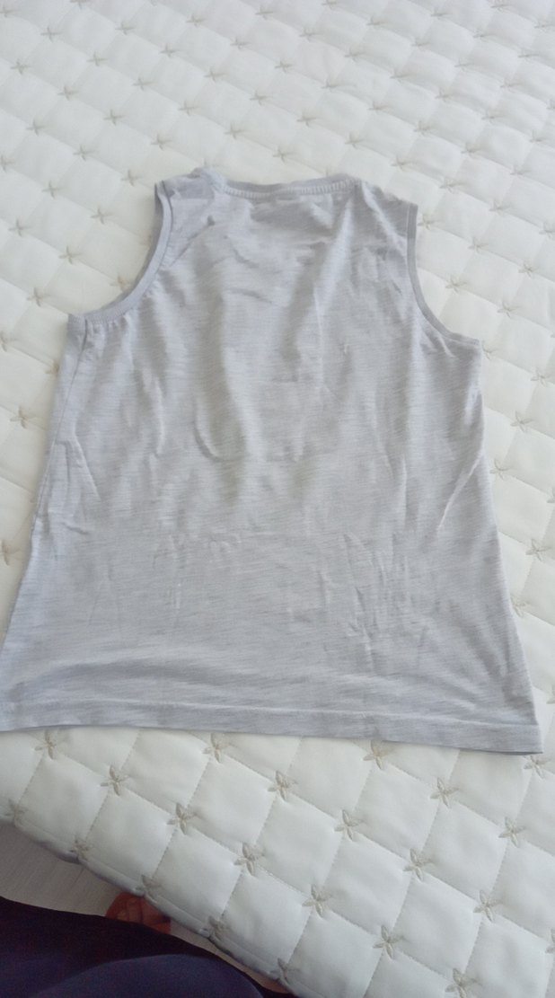 Gri Erkek Çocuk Atlet - Görsel 3