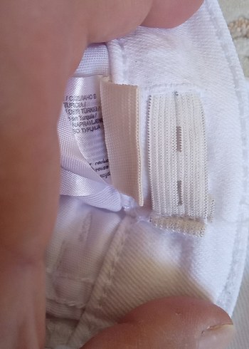 Beyaz Erkek Çocuk Pamuk Pantolon - Görsel 6