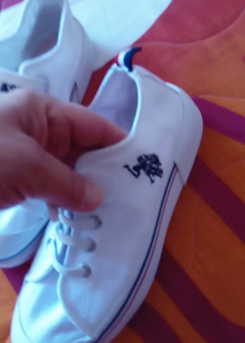 U.S Polo Assn. U.S. Polo Assn. Beyaz Erkek Çocuk Spor Ayakkabı