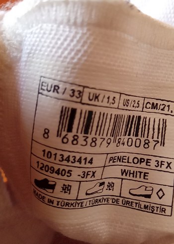 U.S. Polo Assn. Beyaz Erkek Çocuk Spor Ayakkabı - Görsel 7