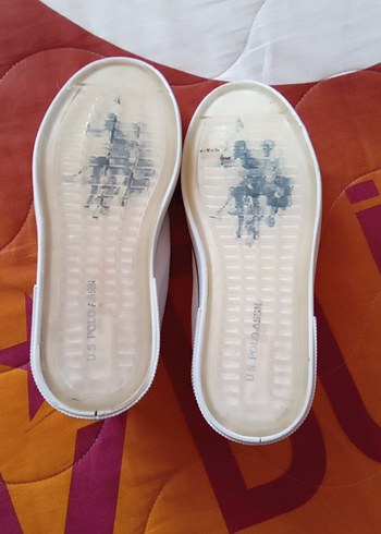 U.S. Polo Assn. Beyaz Erkek Çocuk Spor Ayakkabı - Görsel 5