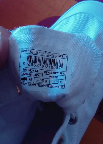 U.S. Polo Assn. Beyaz Erkek Çocuk Spor Ayakkabı - Görsel 6