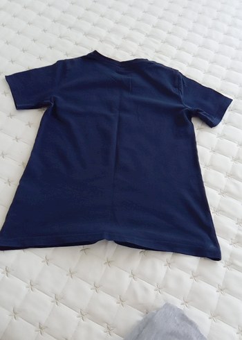 Erkek Çocuk Lacivert Kısa Kollu Tişört - Görsel 5