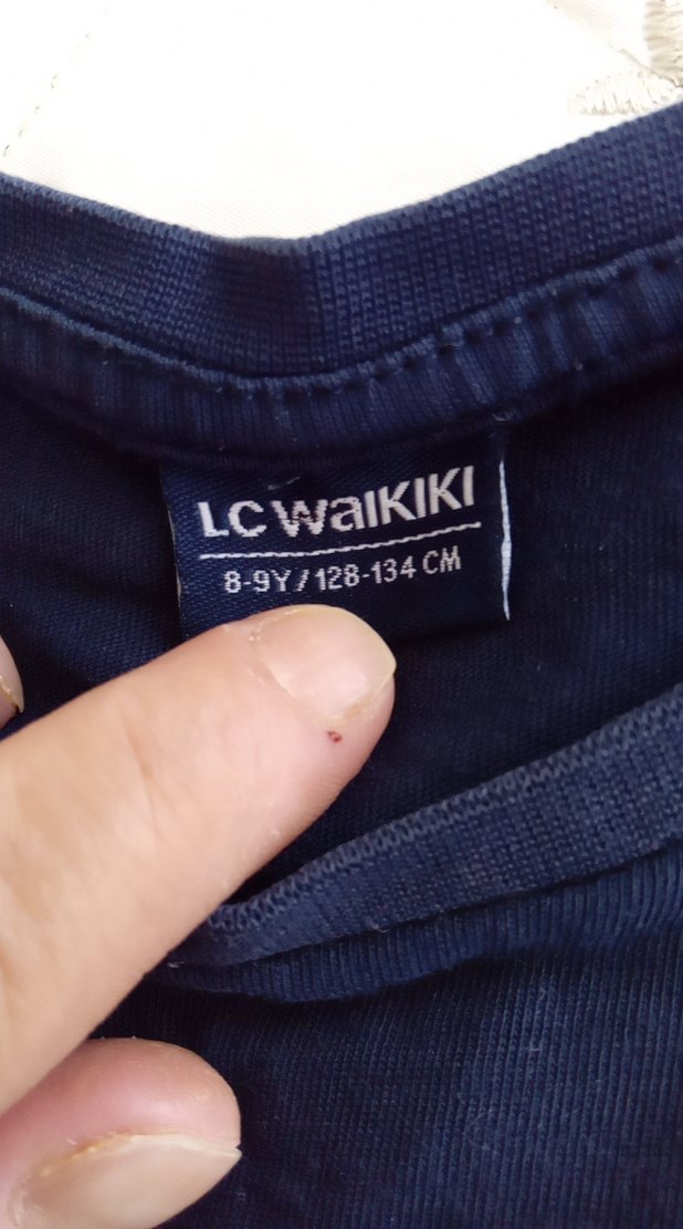 Erkek Çocuk Lacivert Kısa Kollu Tişört - Görsel 4