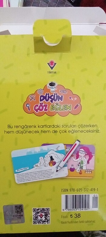 Cocuklar için eğitici ,eğlendirici kartlar. - Görsel 3