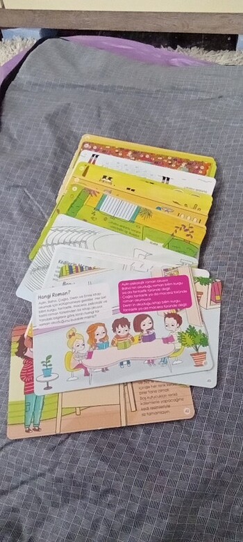 Cocuklar için eğitici ,eğlendirici kartlar. - Görsel 4