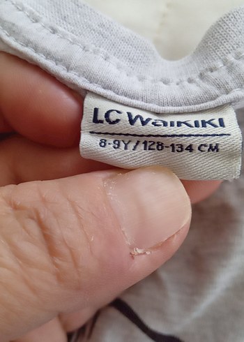 Gri Baskılı Askısız Bol Kesim Tişört - Görsel 5