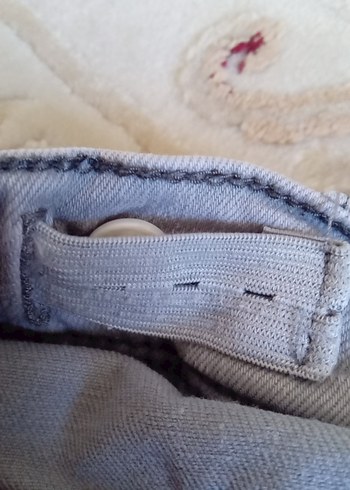 Gri Erkek Çocuk Denim Şort - Görsel 7