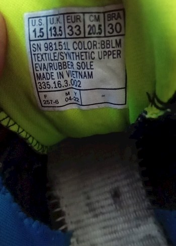 çocuk spor Ayakkabısı - Görsel 7