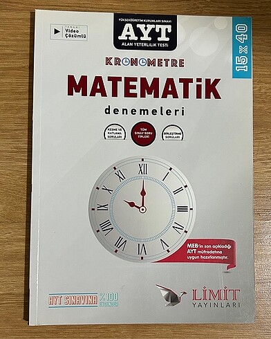 Beden AYT matematik denemeleri
