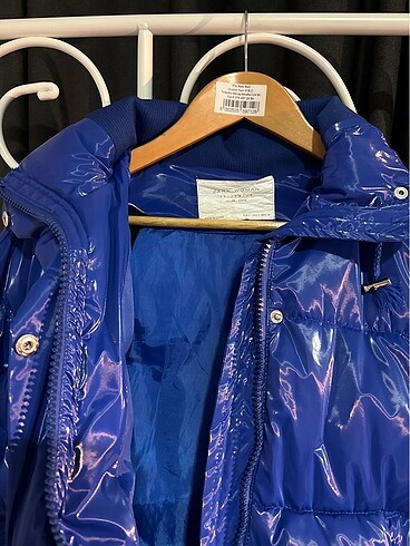 s Beden lacivert Renk ZARA PUFFER MONT