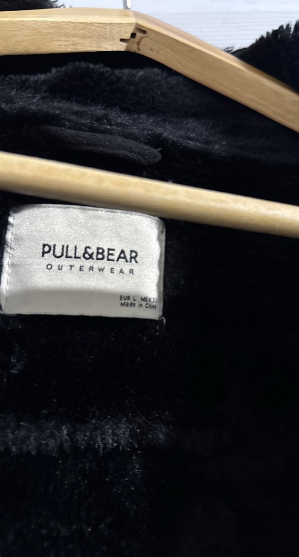 Siyah Süet Kürklü Biker Ceket - Görsel 2