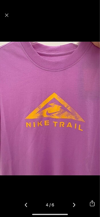 s Beden pembe Renk Nike spor tişört