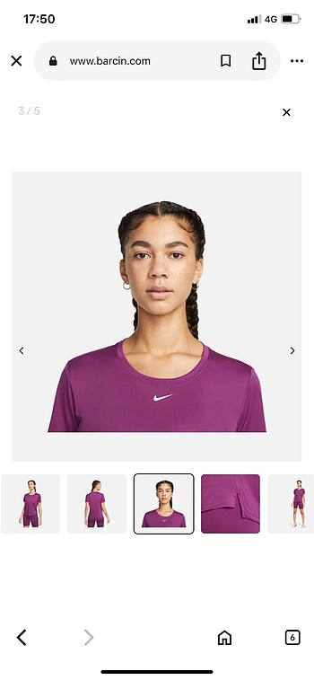 xs Beden Nike spor tişört