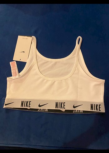 l Beden Nike Beyaz Mini Atlet Sütyen